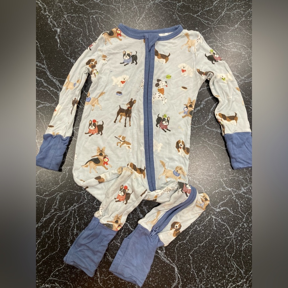 Angel Dear zippered romper 6-12 month